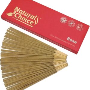 Natural Choice Rose Incense Sticks